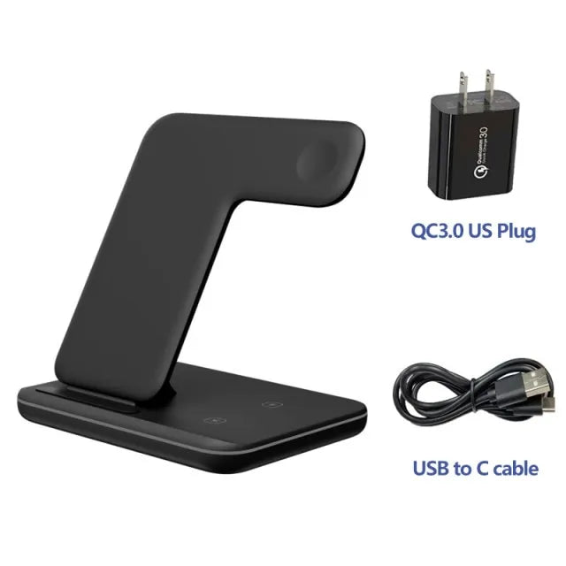 best wireless charger stand for iphone and apple watch