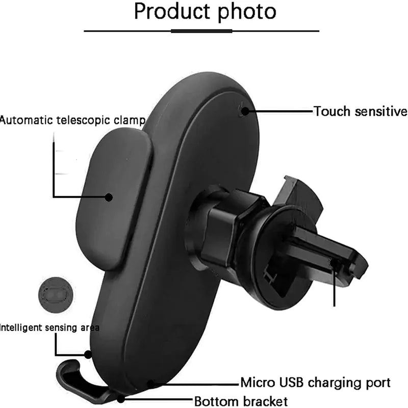 quad lock wireless charger