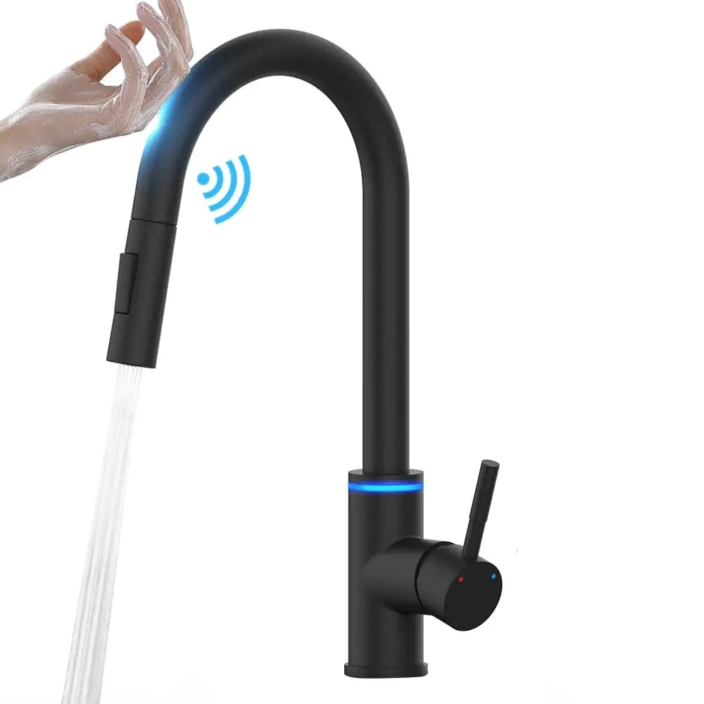 Smart Touch Kitchen Faucet in Sleek Touch